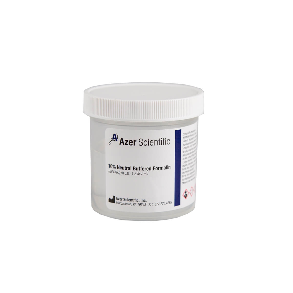 180 mL Prefilled Formalin
